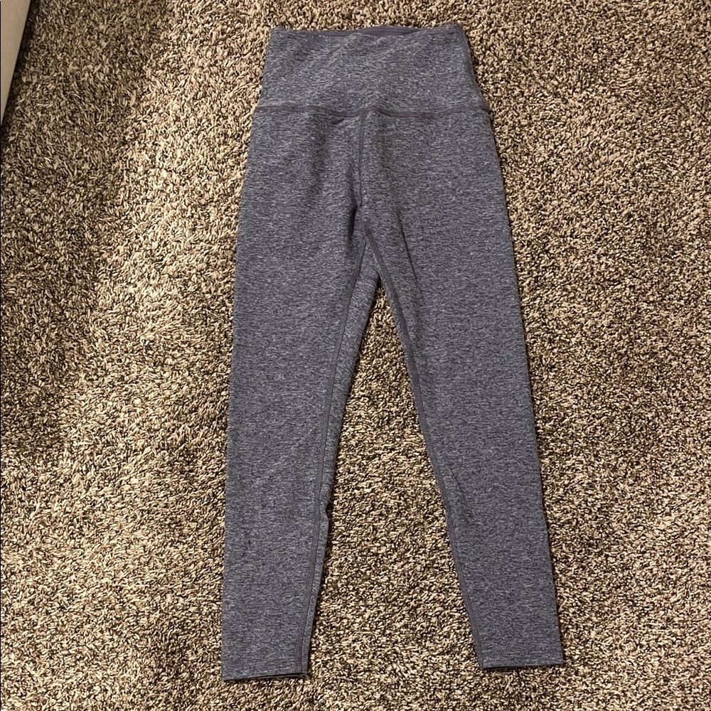 Beyond yoga heathered purple Leggings